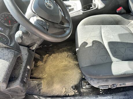 Car care after a week on the playa