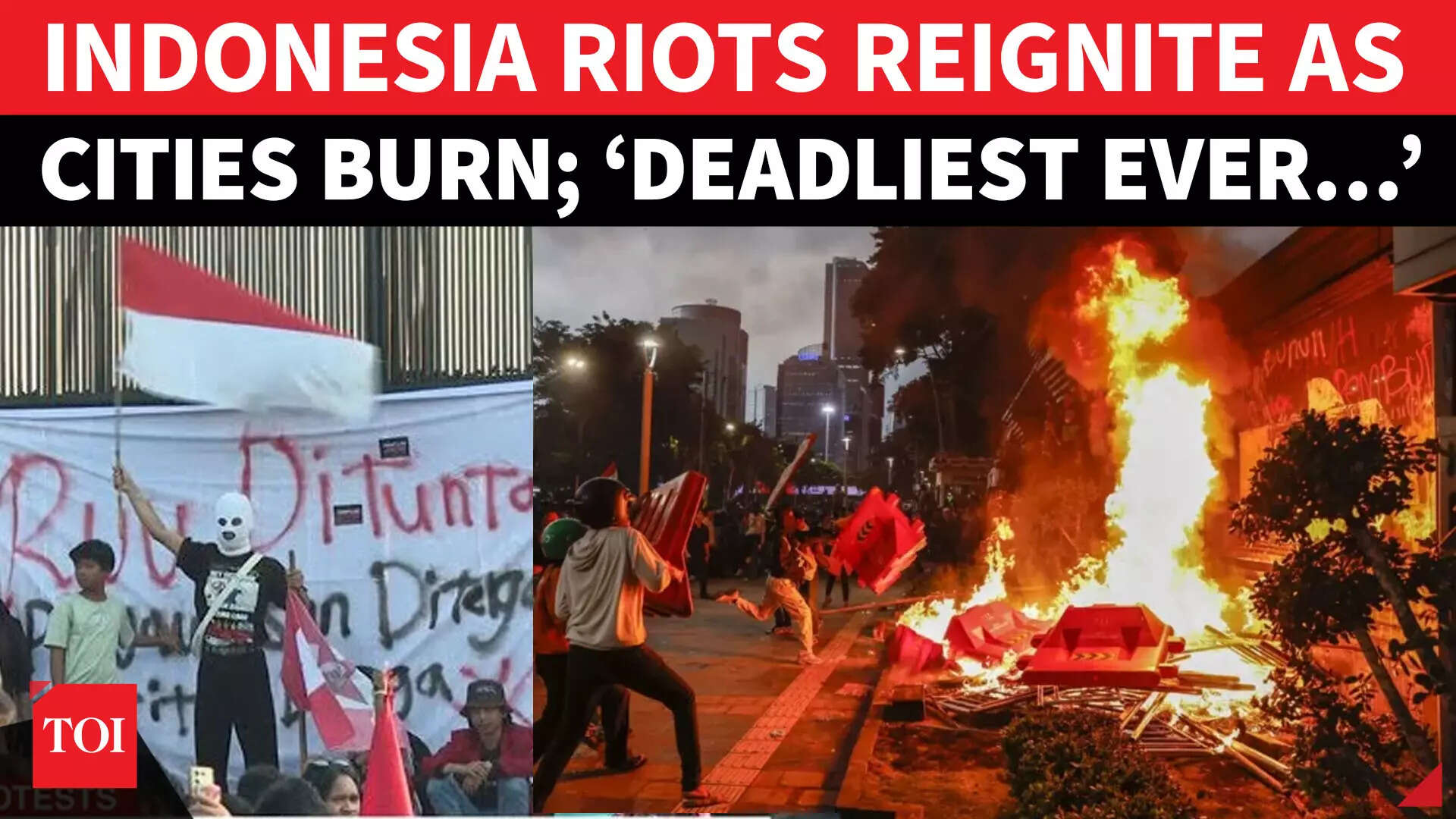 Indonesia Erupts: Deadliest Riots in 20 Years Force Prabowo Into ...