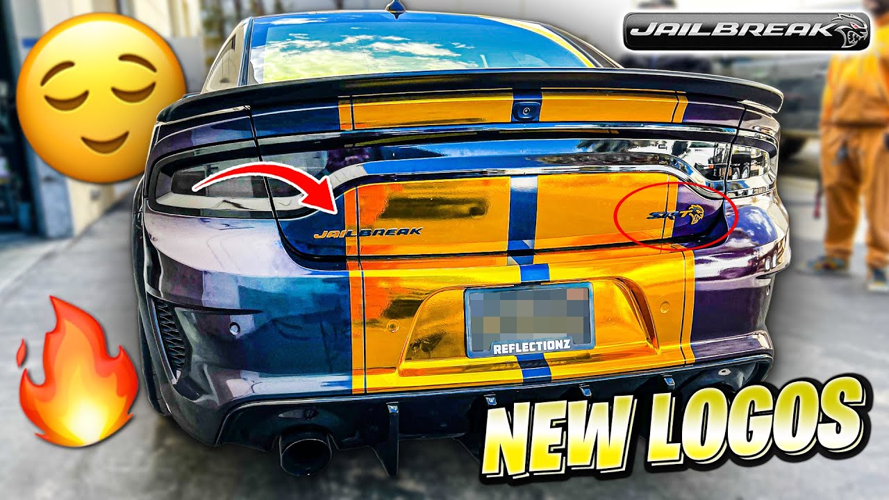 Applying color-shifting tint to a Dodge Hellcat Jailbreak