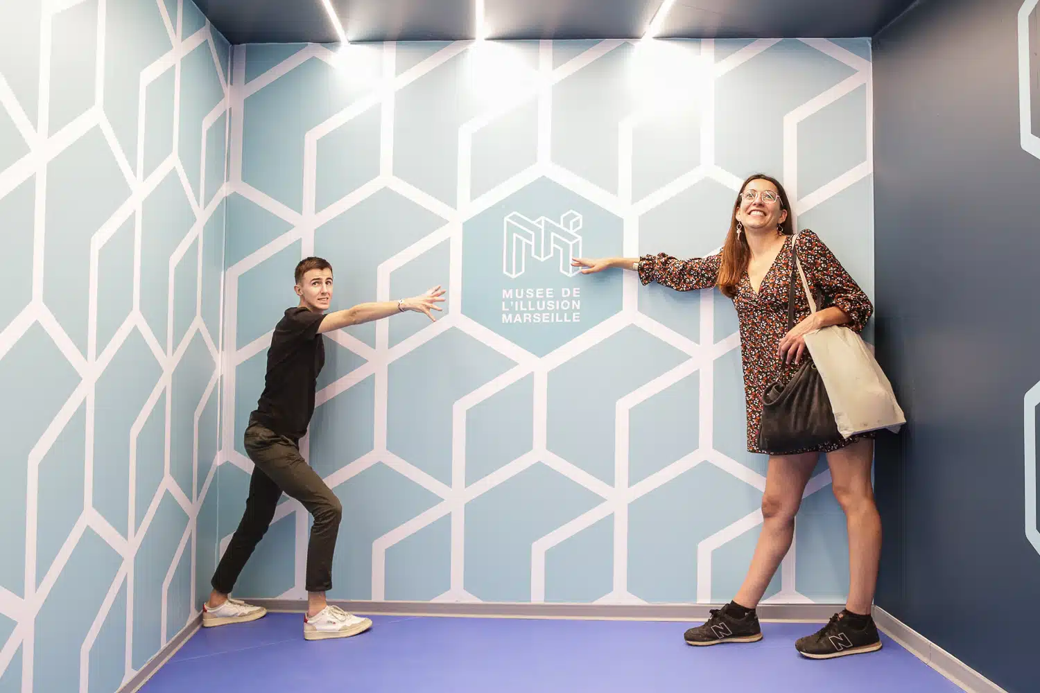 Visite du Musée de l’illusion de Marseille en avant-première