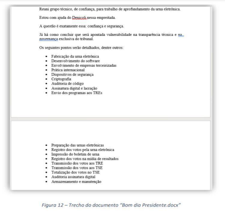 'Reuni grupo técnico, de confiança, para trabalho de aprofundamento da urna eletrônica', diz documento atrelado a email de Ramagem