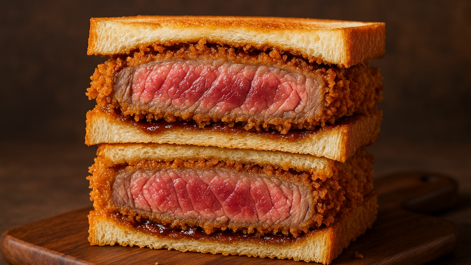 Wagyu Katsu Sando with Crispy Perfection