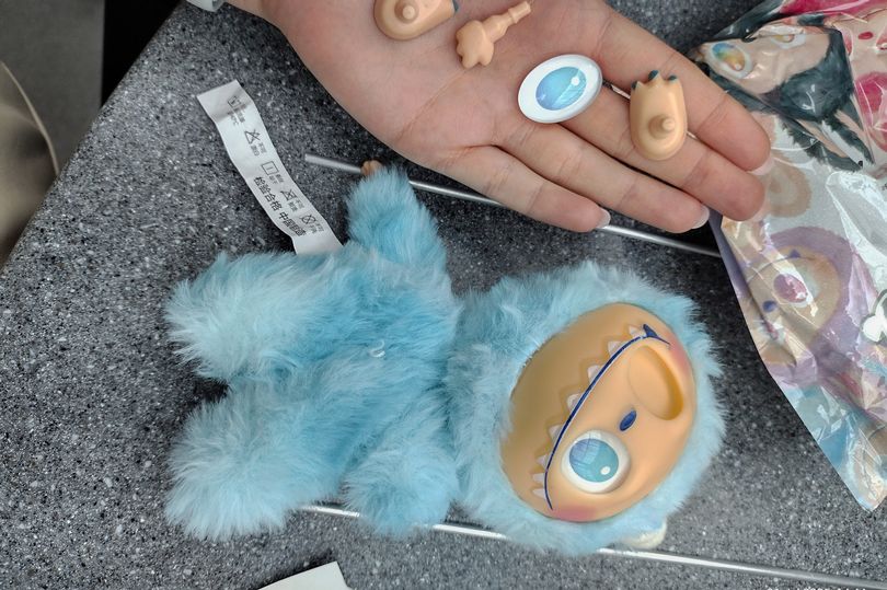 'Dangerous' fake Labubu dolls 'pose risks to children' after hundreds ...