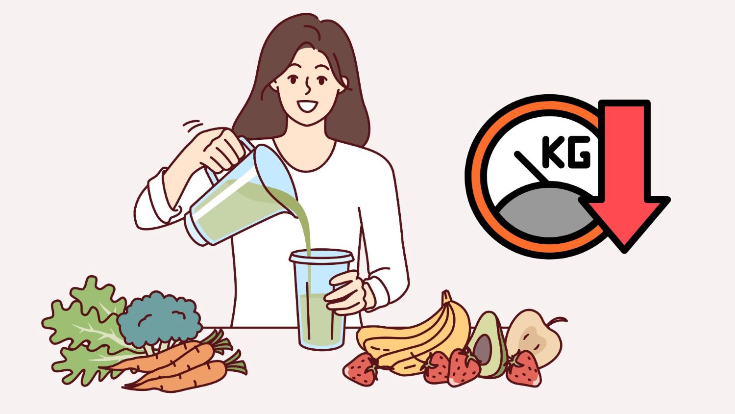 Những loại sinh tố đốt cháy mỡ bụng nhanh hơn gập bụng