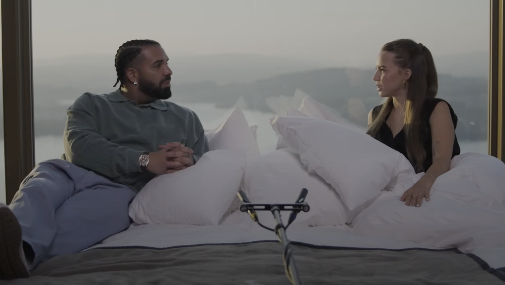 Drake Talks Fake Abs and BBL Allegations With Bobbi Althoff