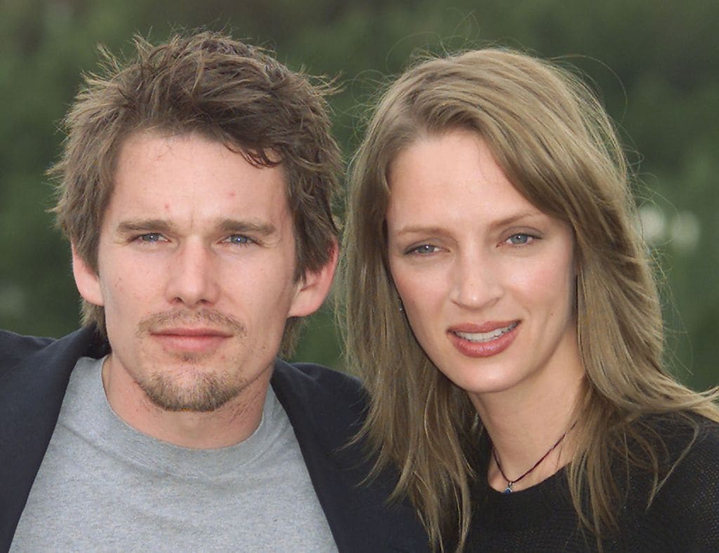 Ethan Hawke and Uma Thurman 
