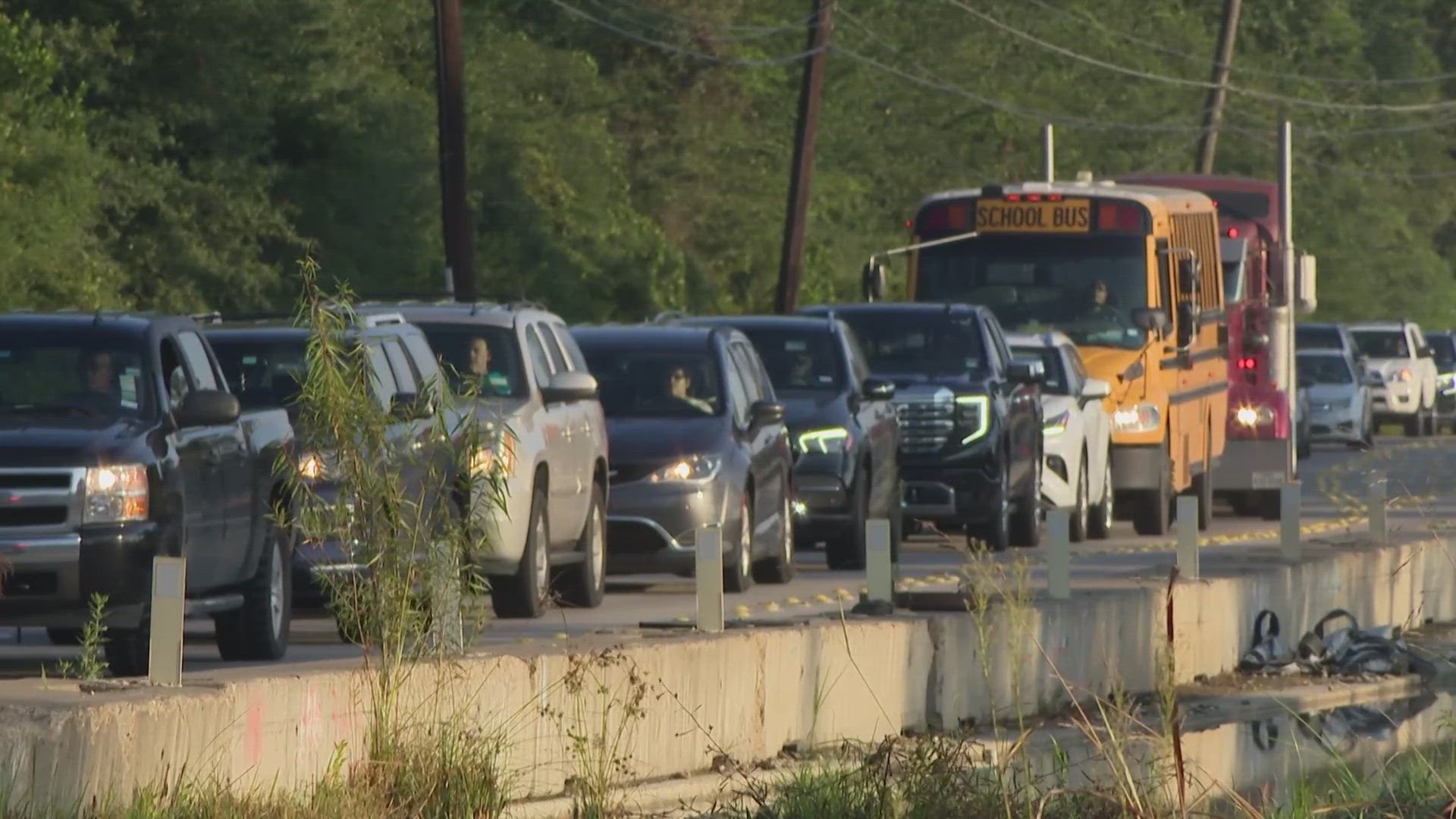 Officers now directing traffic at Huffman ISD school pickup line