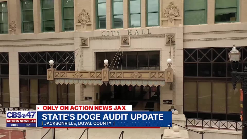 Exclusive: State CFO give update on DOGE audit of Jacksonville