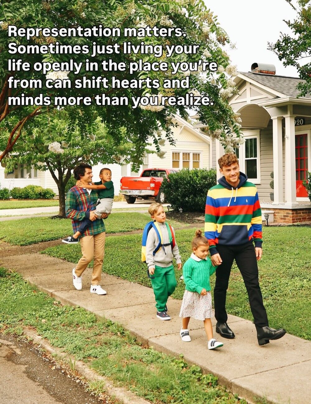 This gay influencer couple explain why it’s important for them to live in a small town & not a big city