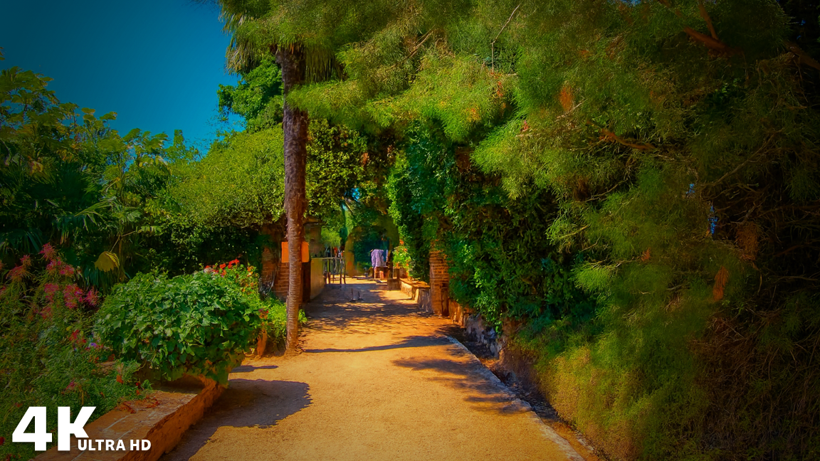 Walking Tour of Marimurtra Botanical Garden in Blanes, Spain (4K)