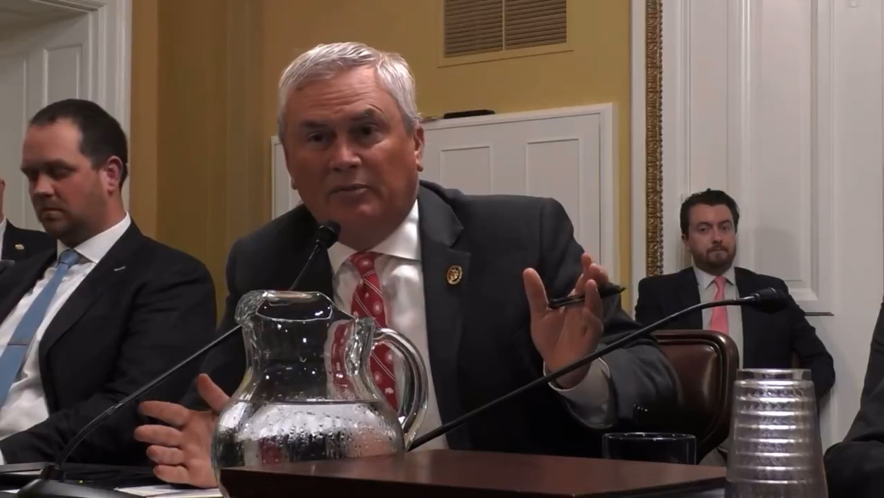 James Comer Gets In Heated Discussion About Ghislaine Maxwell