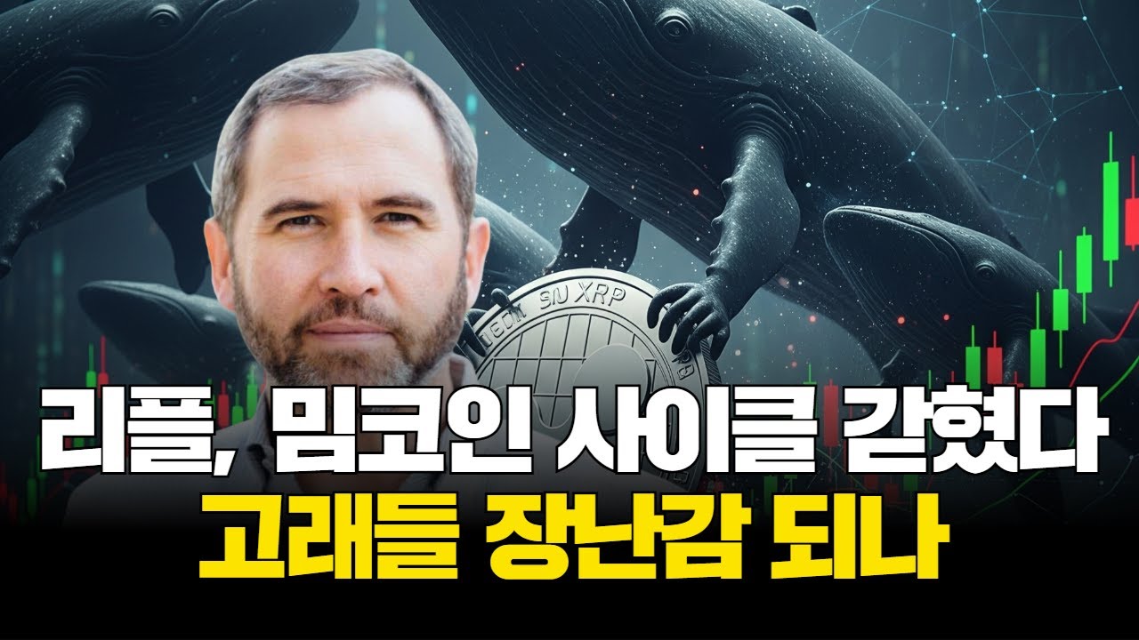 리플, 밈코인 사이클 갇혔다…고래들 장난감 되나 | Watch