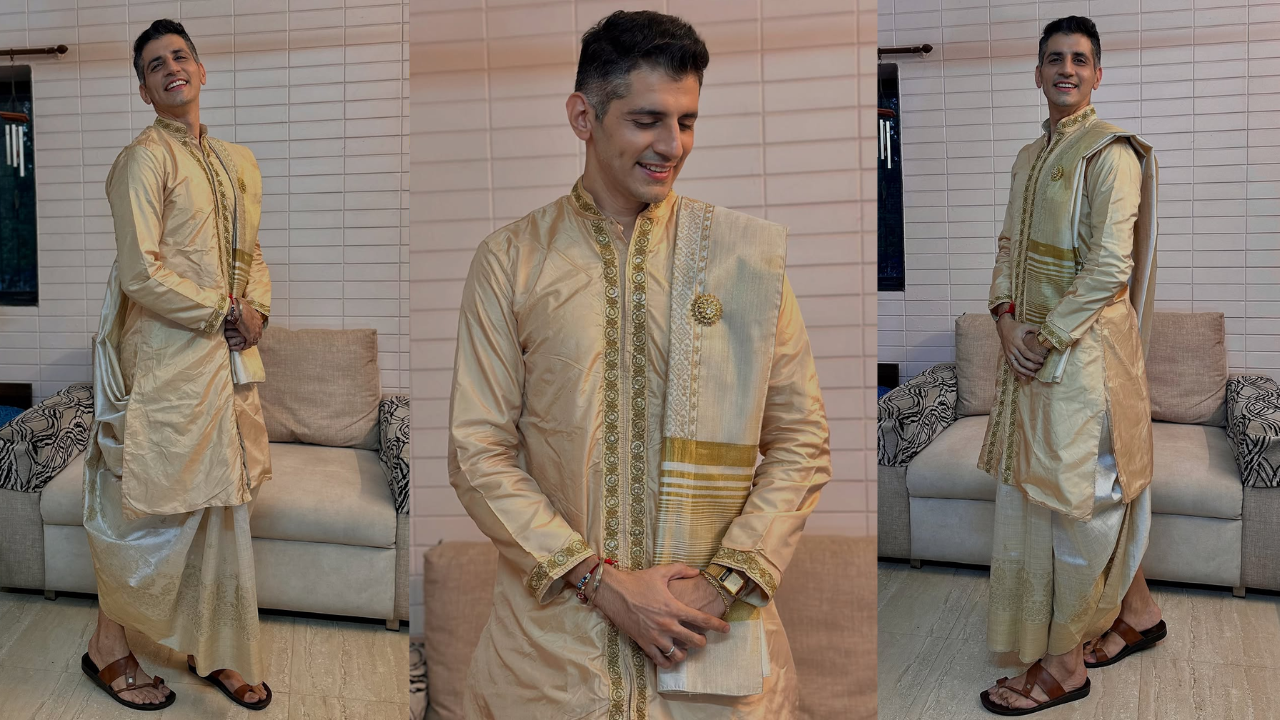 This Mumbai influencer just turned his mum’s saree into the coolest ...