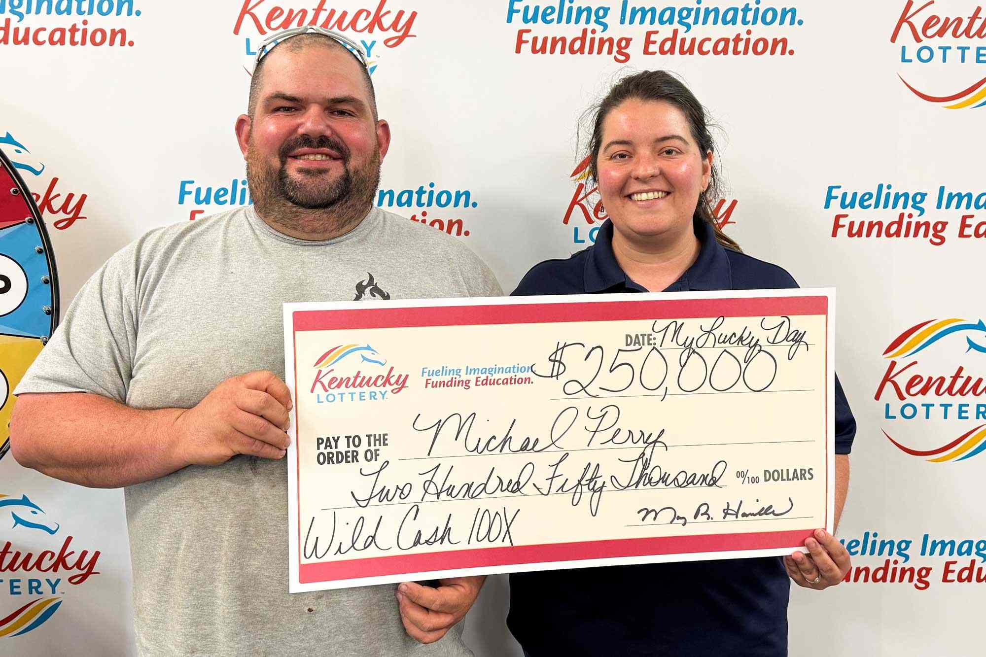 Man’s First Lottery Ticket Was a Dud, but Not His Second. His Wife