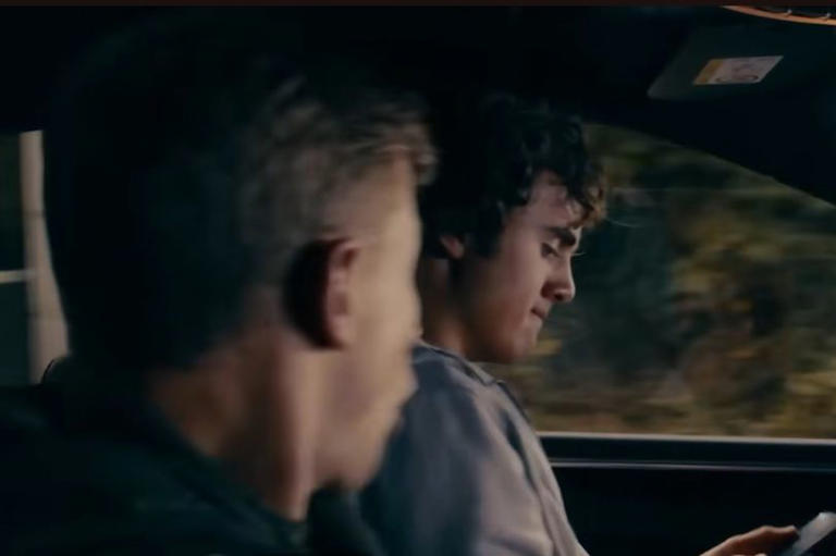 Brody Michaelis and Dylan Wilson in Coronation Street