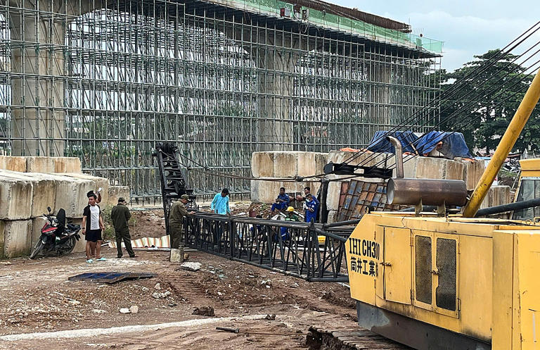 Hiện trường vụ tai nạn. Ảnh: Đình Văn