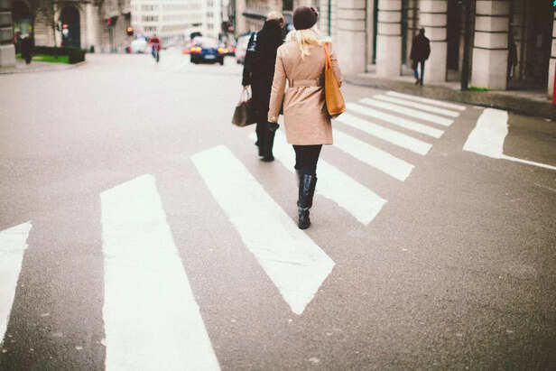 Walking away