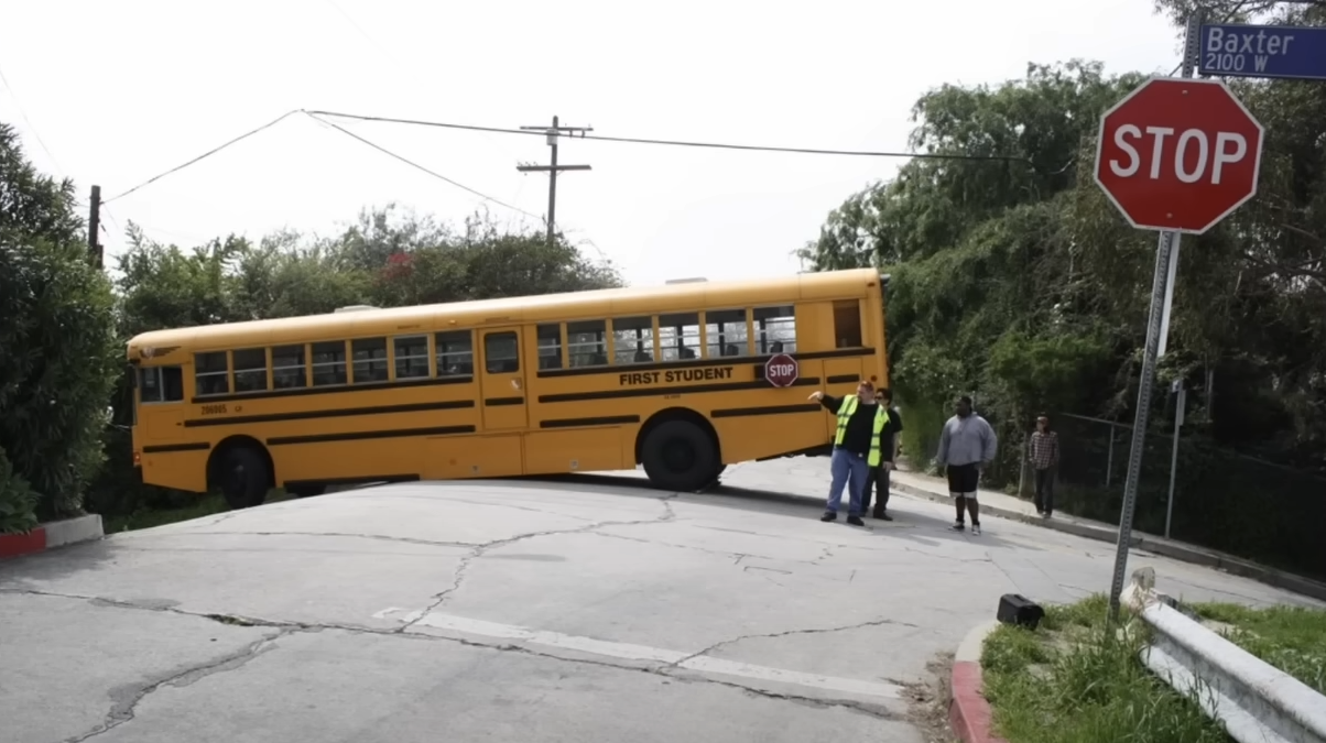 How LA’s Street Grid Made Its Steepest Road