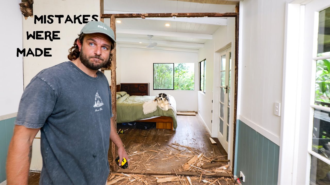 Cabin renovation progress: Tackling termite damage and building storage