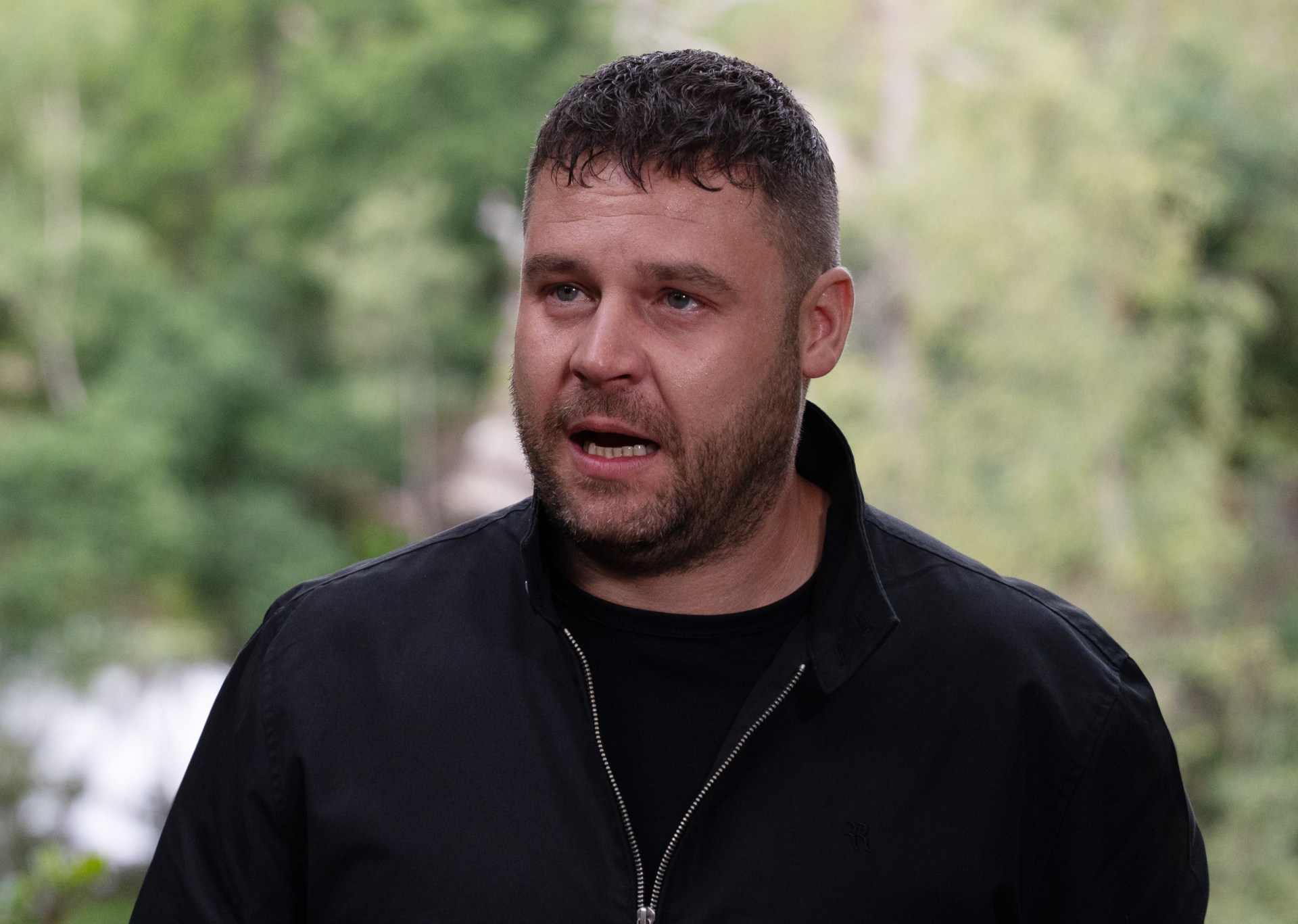 Aaron doesn’t believe a word John says (Picture: ITV)