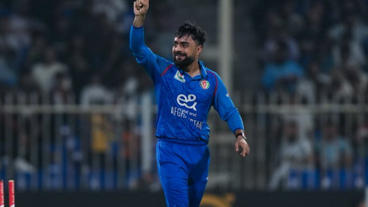 rashid khan creates history, becomes first captain in the world to take 50 wickets in t20is among full member nation