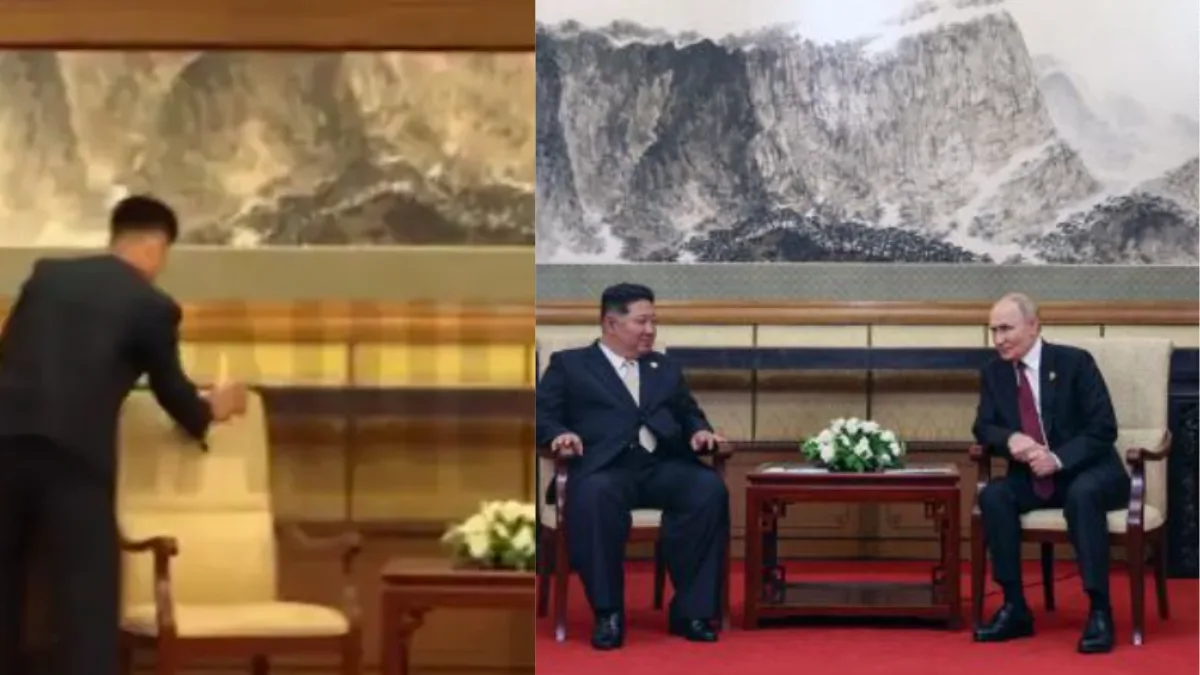 Kim Jong Un’s aides scrub furniture after Putin talks to erase former’s