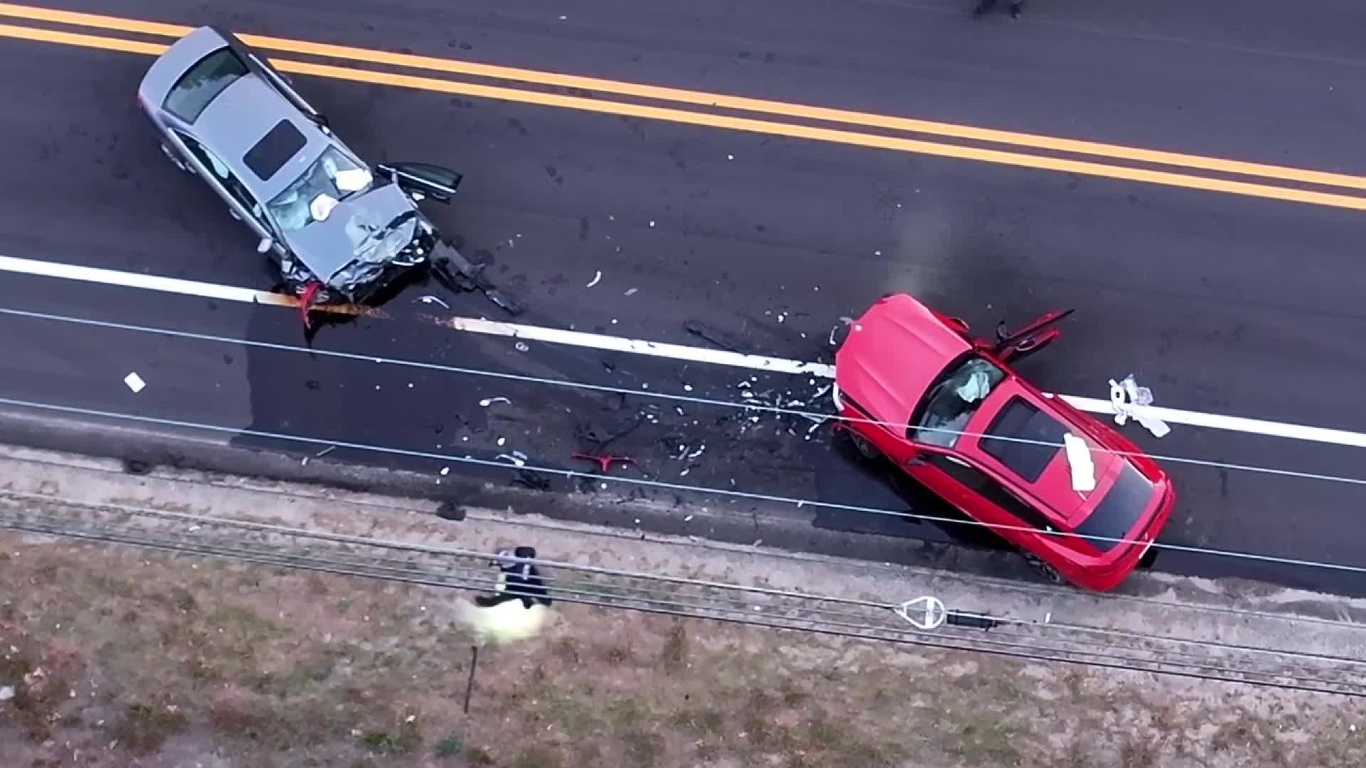 High school student among 3 seriously injured in head-on wreck on Cape Cod