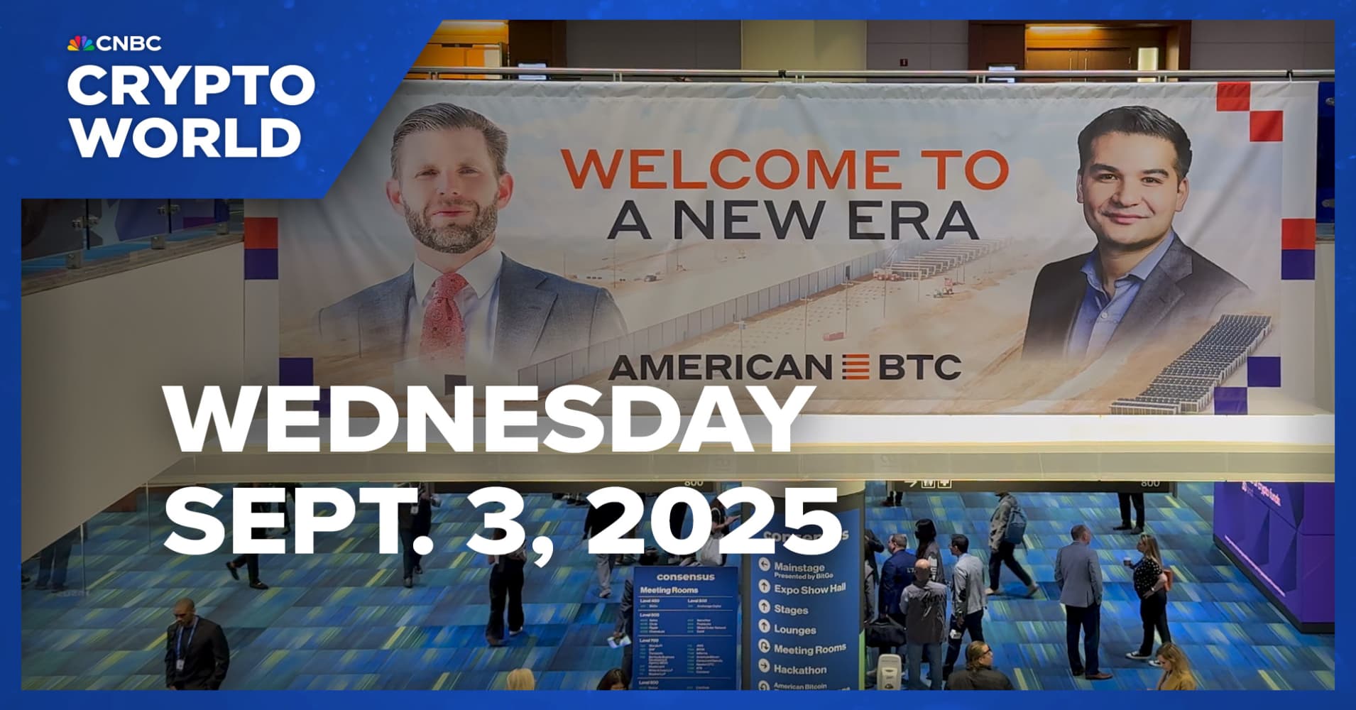 American Bitcoin, co-founded by Trump sons, soars in Nasdaq listing: CNBC  Crypto World | Watch