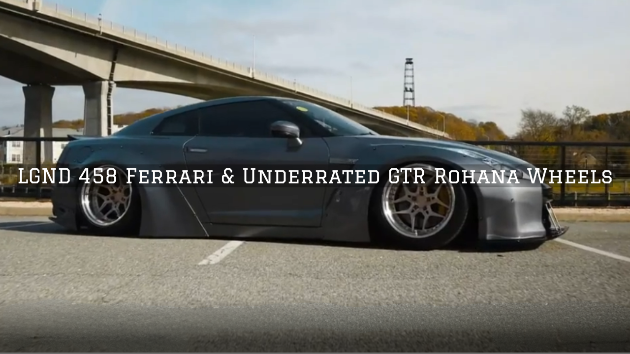 Ferrari 458 & Hidden Gem GTR on Rohana Wheels