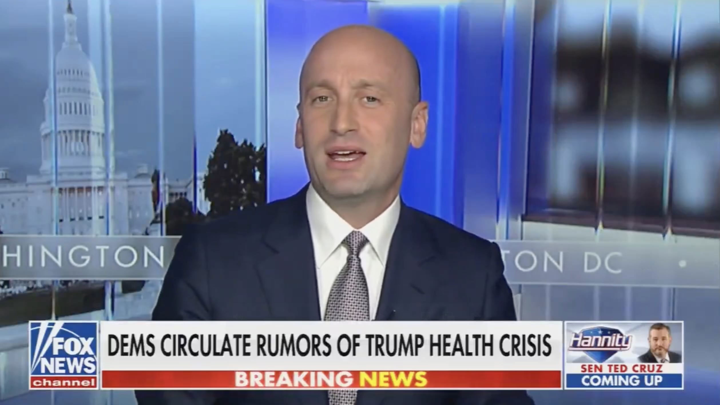 Stephen Miller Attacks Stephen Colbert as a Sleazy Smarmy Guy Stephen Miller Attacks Stephen Colbert as a Sleazy Smarmy Guy