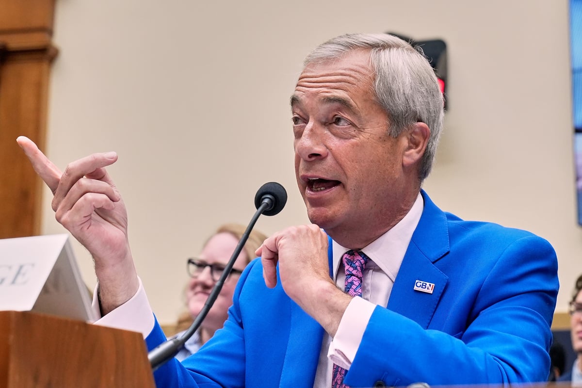 ‘I’ve never wavered’ in support for Trump, says Farage