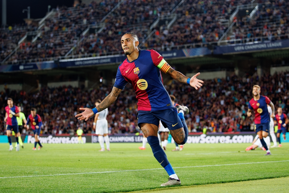 28. Raphinha – Barcelona