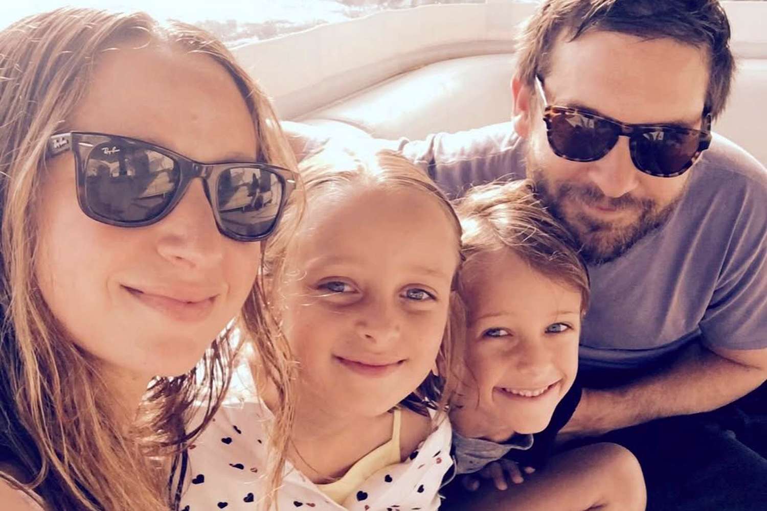 Tobey Maguire's Ex Jennifer Meyer Gets Emotional as She Drops Off Their