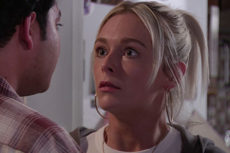 Cait playing Lauren Bolton in Corrie