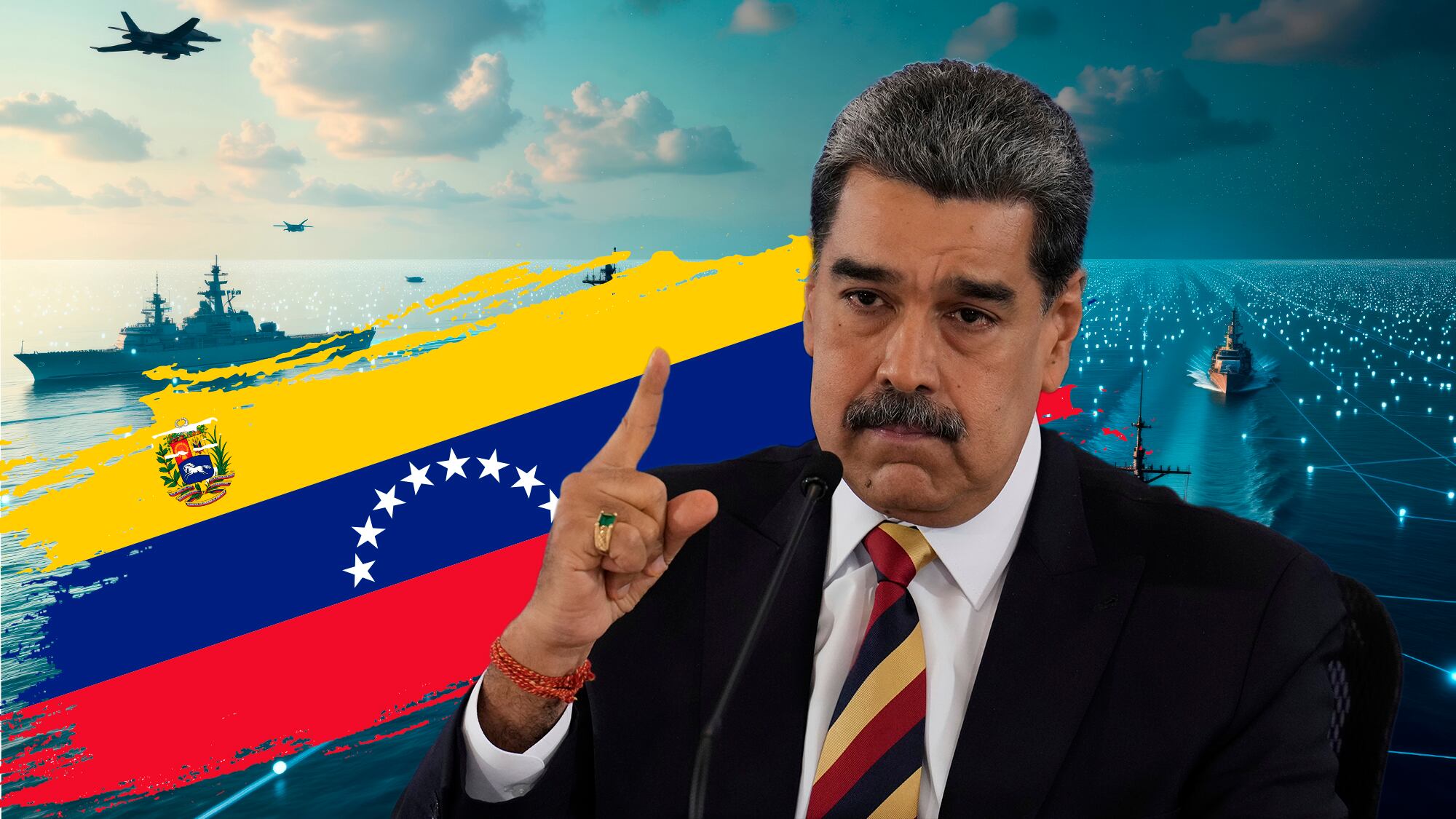 Nicolas Maduro denunció una "amenaza" constante de Estados Unidos.