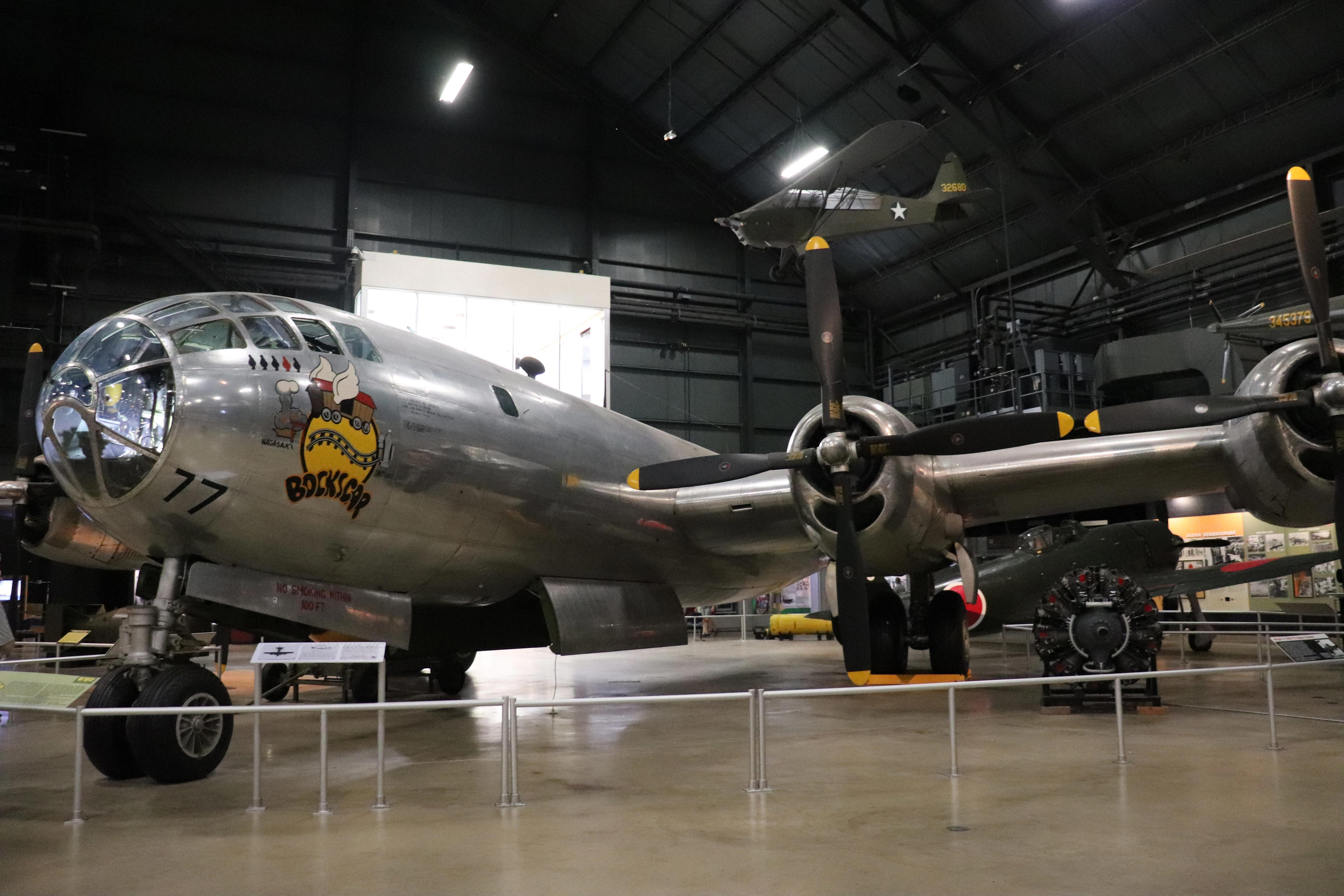 Photos show the Boeing B-29 Superfortress Bockscar bomber that dropped ...