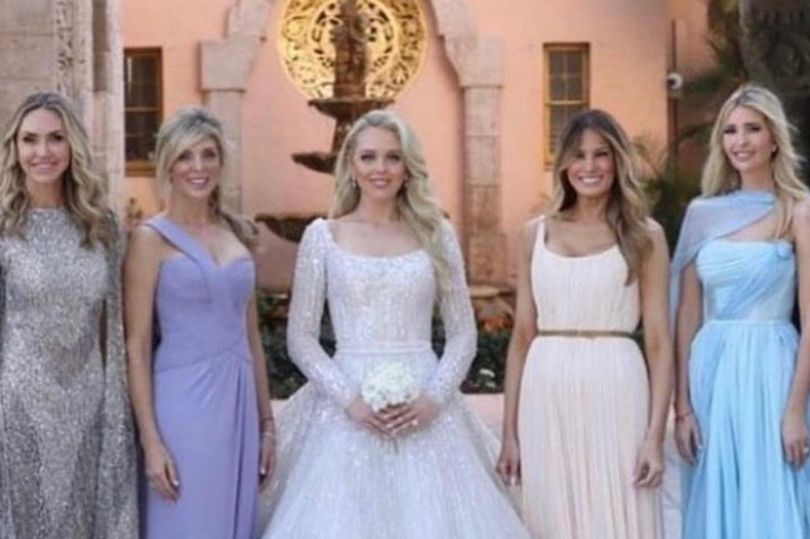 Melania Trump's fashion faux pas at step-daughter Tiffany's wedding