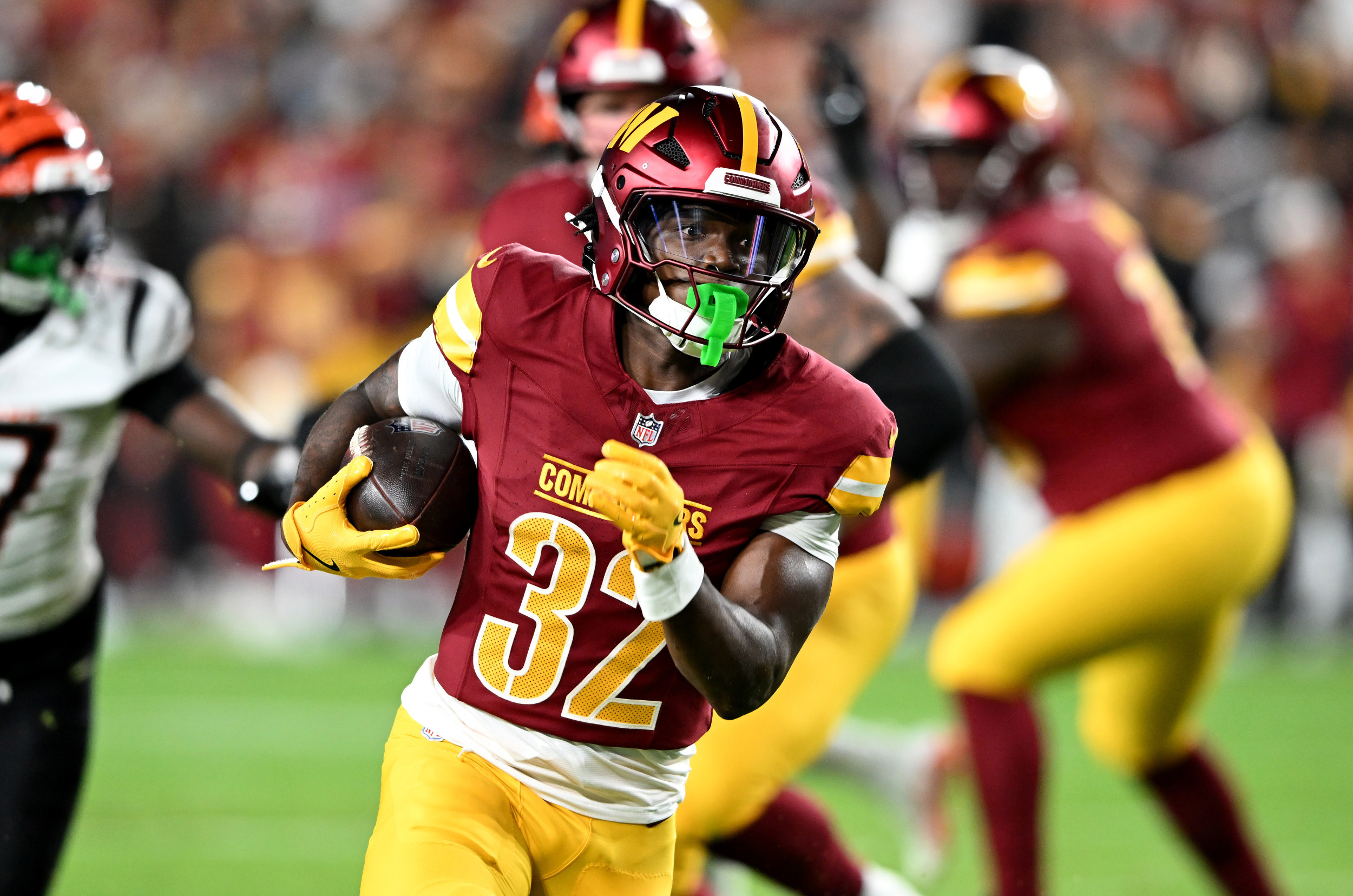 Commanders RB Oozing Confidence Ahead of Potential NFL Debut Commanders RB Oozing Confidence Ahead of Potential NFL Debut