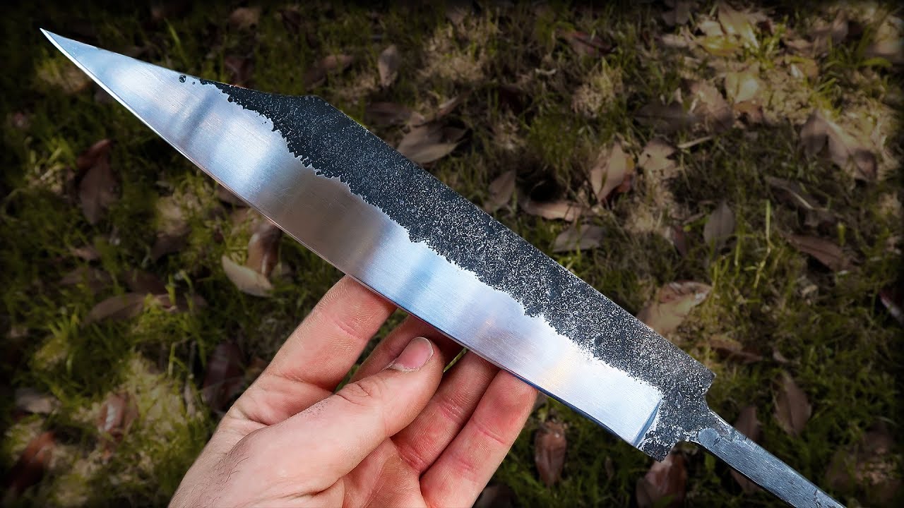 I forged a Viking seax knife!