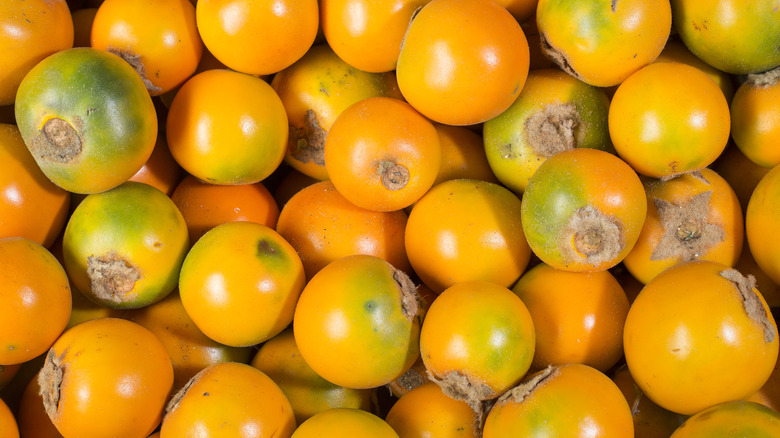 Lulo fruit is Colombia's cross between tomato and lime