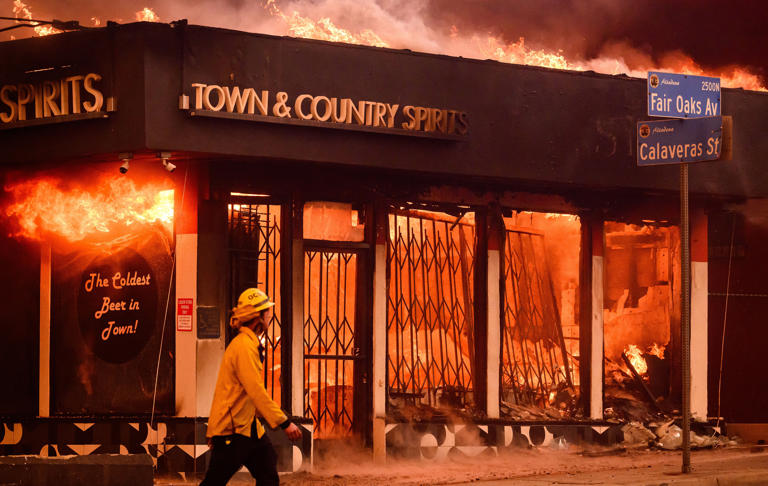 US government blames power company for LA fires that destroyed hundreds ...