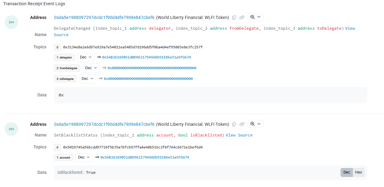 World Liberty Fi memblokir dua dompet yang terkait dengan Justin Sun