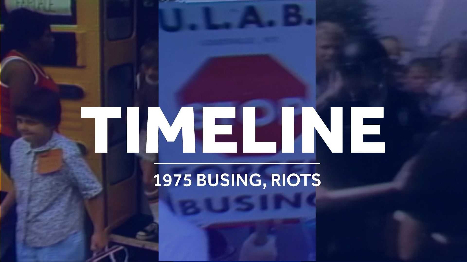 TIMELINE | Forced busing from the first day of school to the massive ...