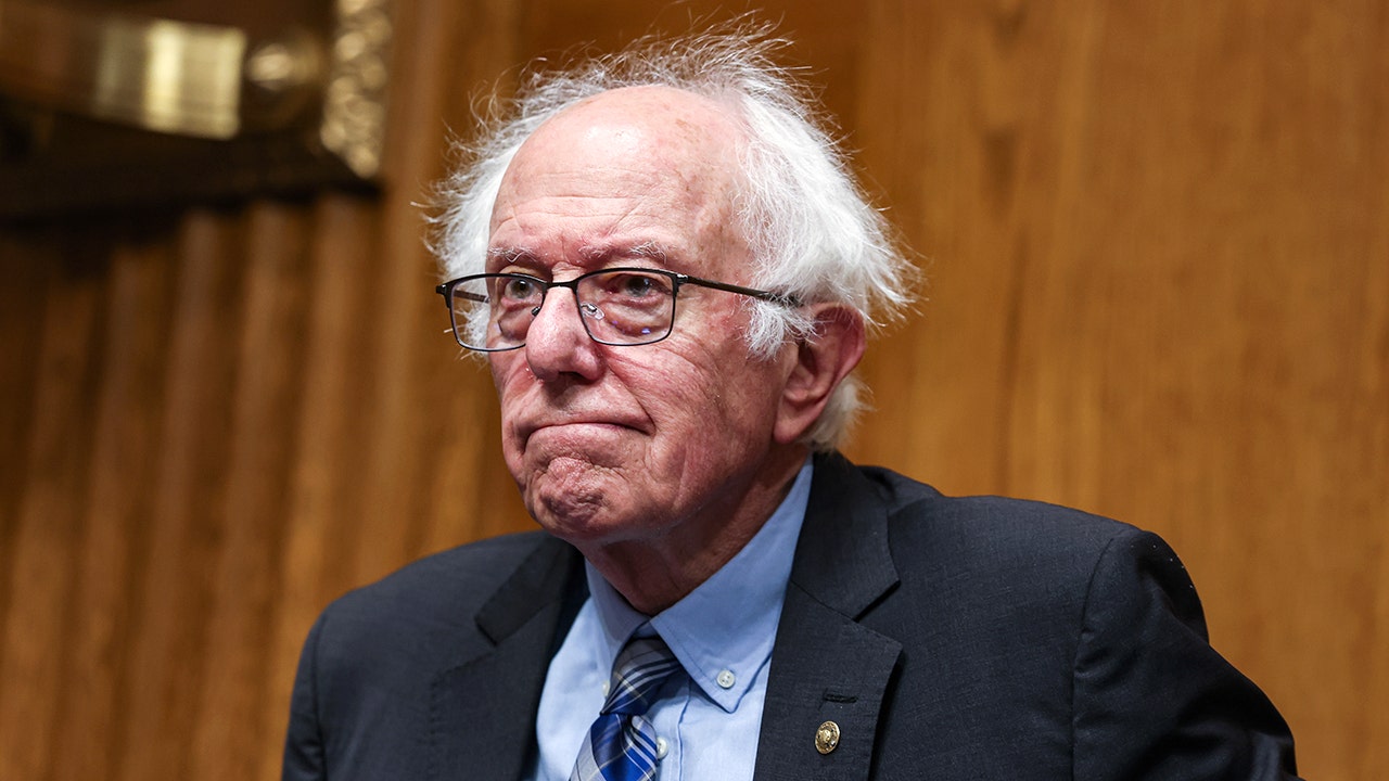 Sanders was mocked online after his back-and-forth with an intern at Americans for Tax Reform went viral online. Getty Images