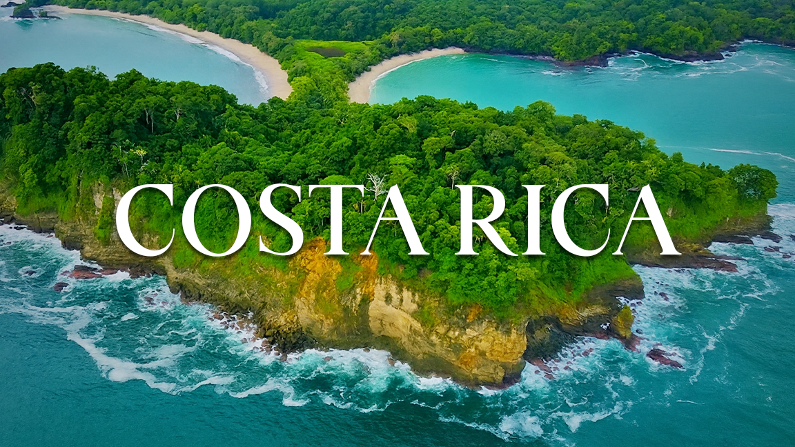 Costa Rica From Above – Rainforests & Beaches