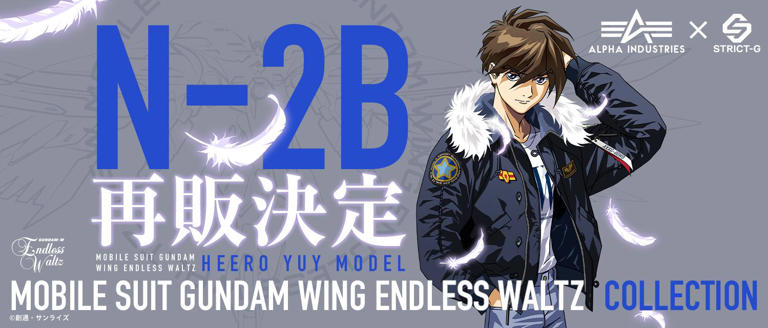 こうぴ　新品未使用 STRICT-G N-2B Sサイズ ヒイロガンダムW STRICT-G ALPHA N-2B『新機動戦記ガンダムW Endless Waltz