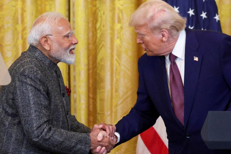 PM Modi with Donald Trump (Photo: PTI)