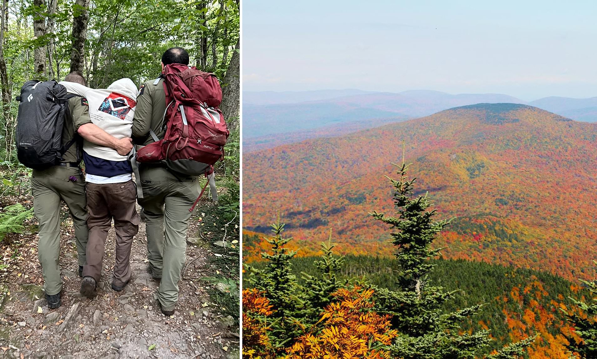 Hikers rescued in New York while suffering 'debilitating' psychedelic