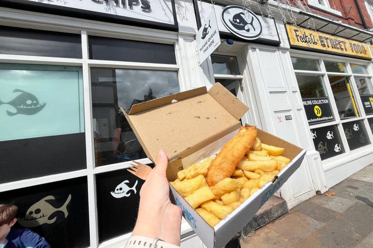 I tried David Beckham's favourite chippy in posh Cheshire village