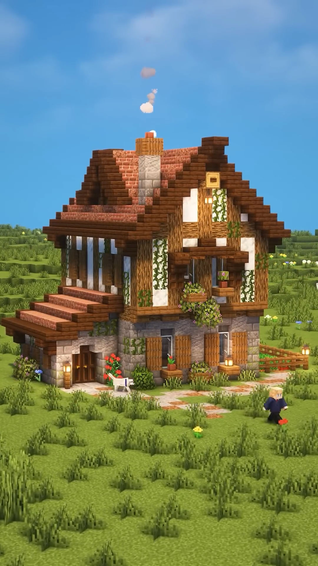 GERMAN STYLE HOUSE MINECRAFT visual data 7